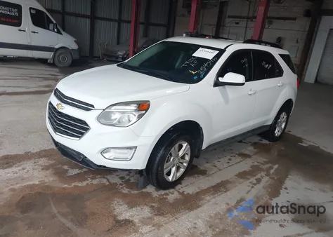 2016 Chevrolet Equinox Lt из США, поврежденный, VIN 2GNALCEK7G6254546